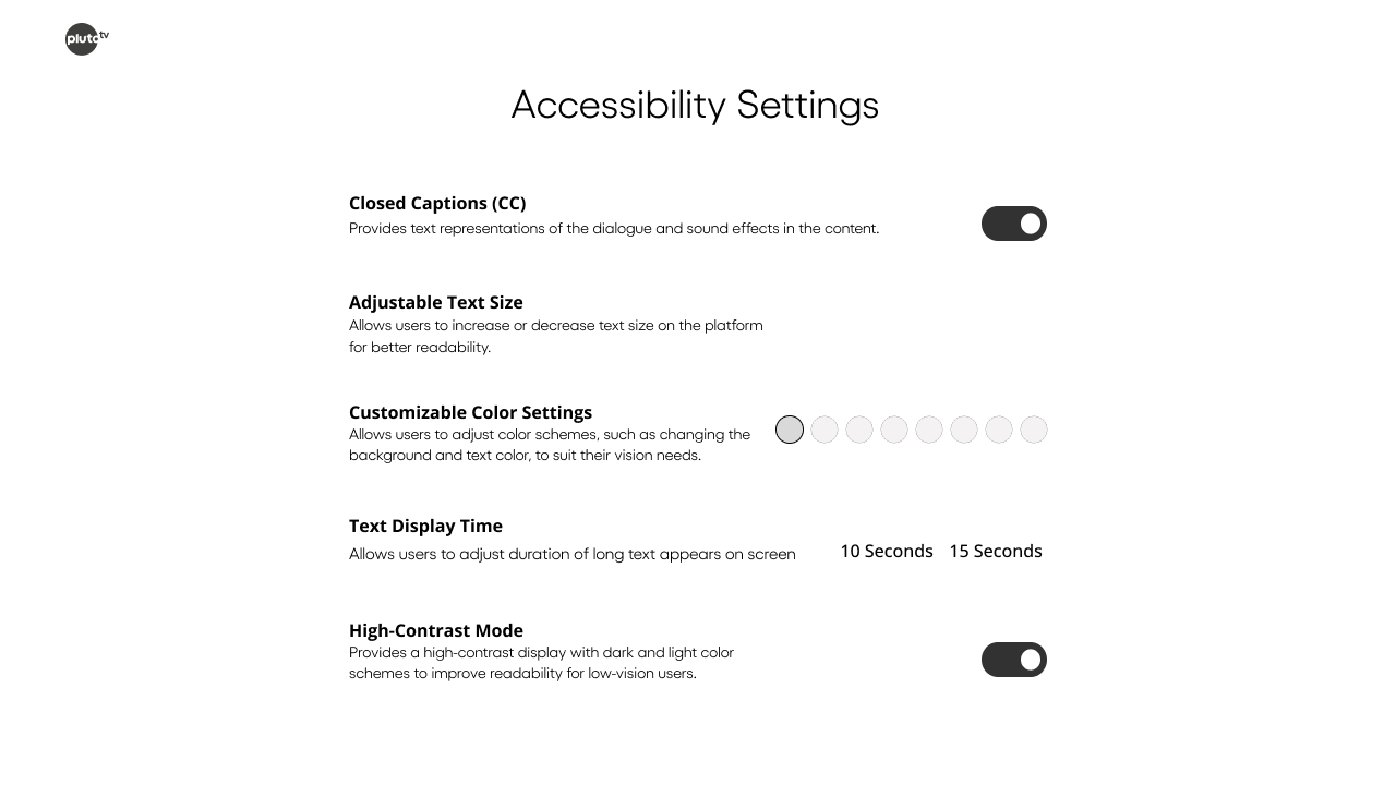 Accessibility tools